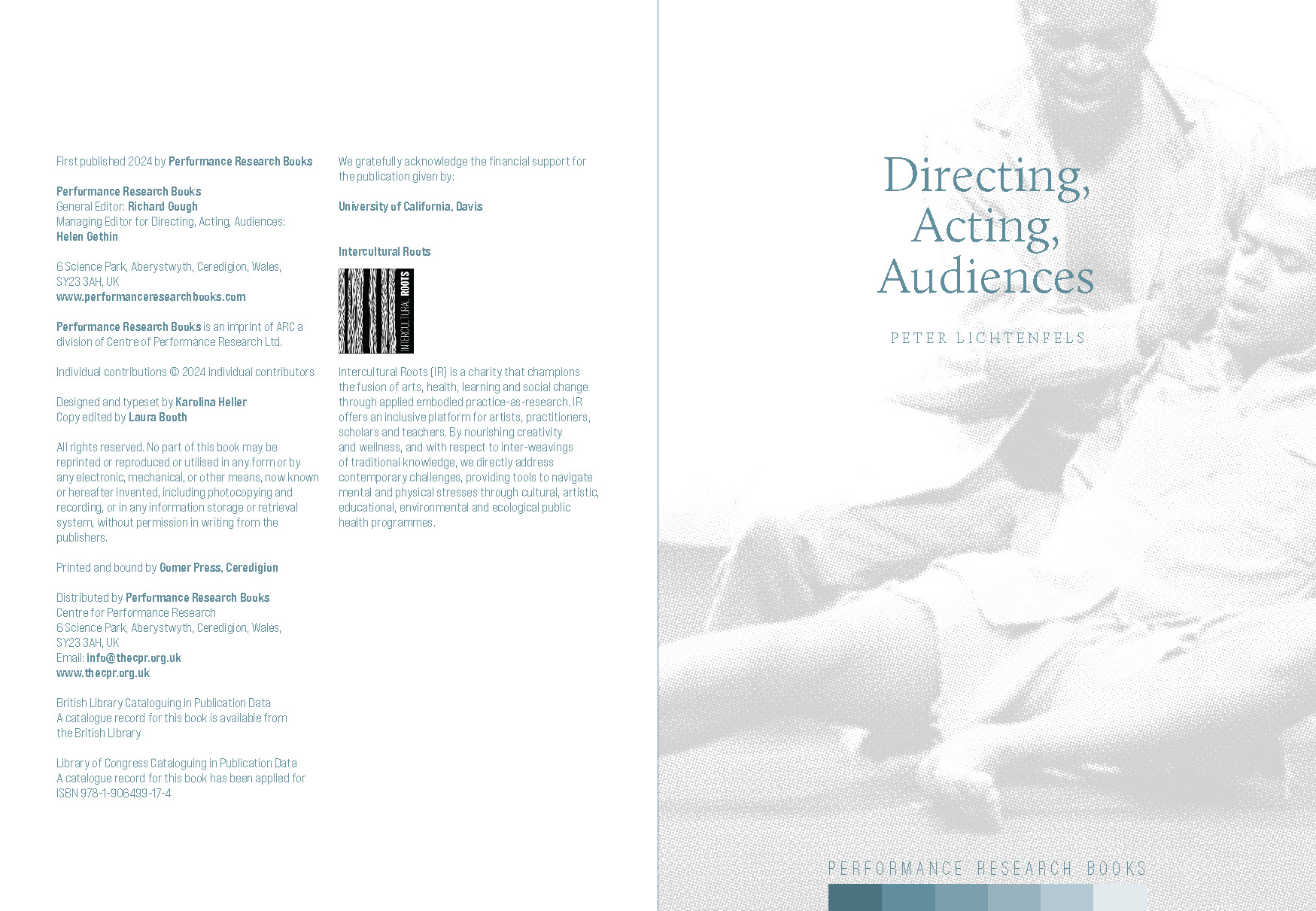 Directing Acting Audiences cover page Directing Acting Audiences cover page